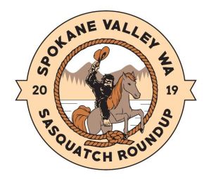 Spokane Valley Bigfoot Round Up Logo