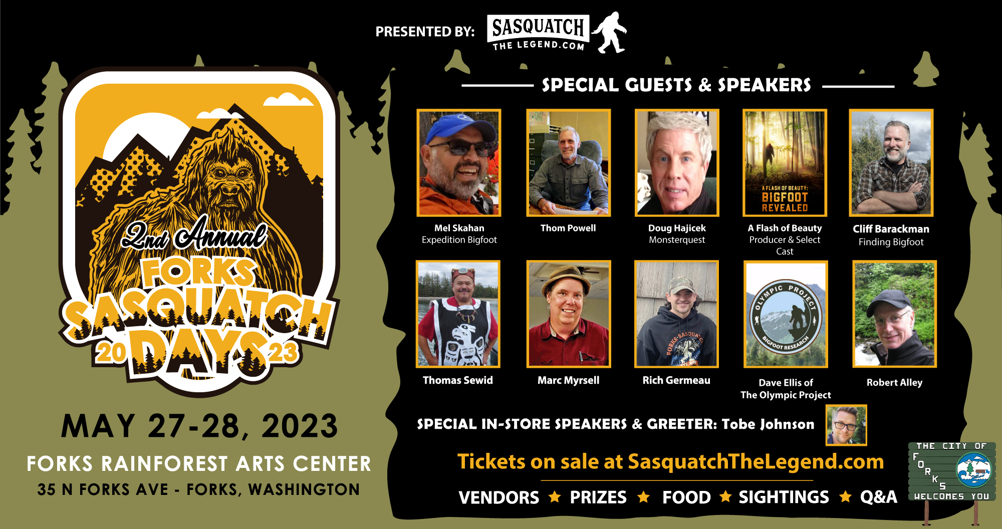Sasquatch Days 2023 – Washington Bigfoot